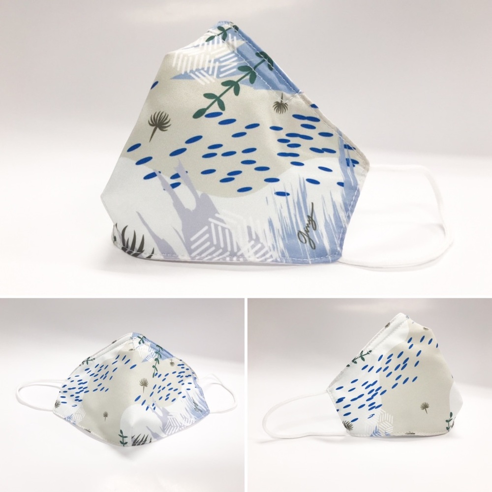 Cotton Face mask/ water repellent💦 /filter pocket